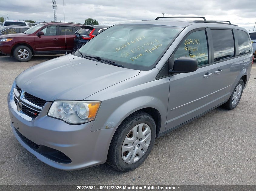 Vin: 2c4rdgbg2er177421, lot: 10287965, dodge grand caravan se 20142