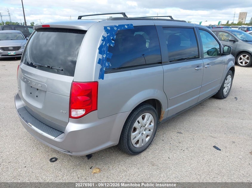 Vin: 2c4rdgbg2er177421, lot: 10287965, dodge grand caravan se 20144