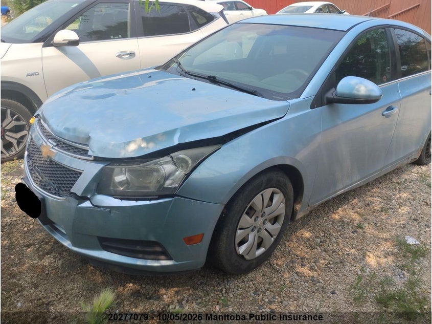 Vin: 1g1pf5sc7c7164206, lot: 10288063, chevrolet cruze lt turbo 20122