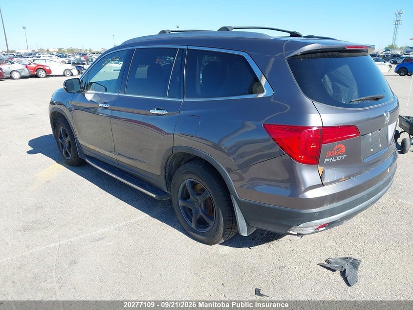 Vin: 5fnyf6h92jb500042, lot: 10288093, honda pilot touring 20183