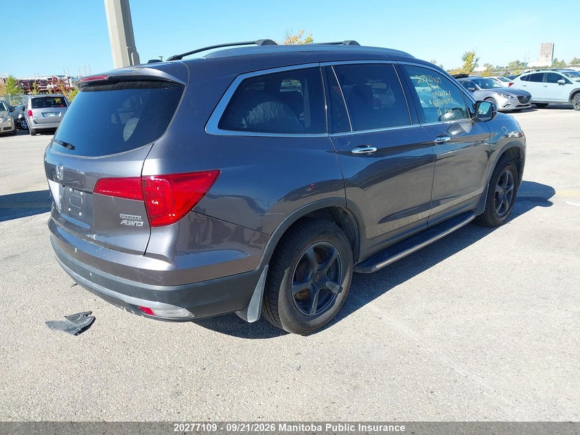 Vin: 5fnyf6h92jb500042, lot: 10288093, honda pilot touring 20184