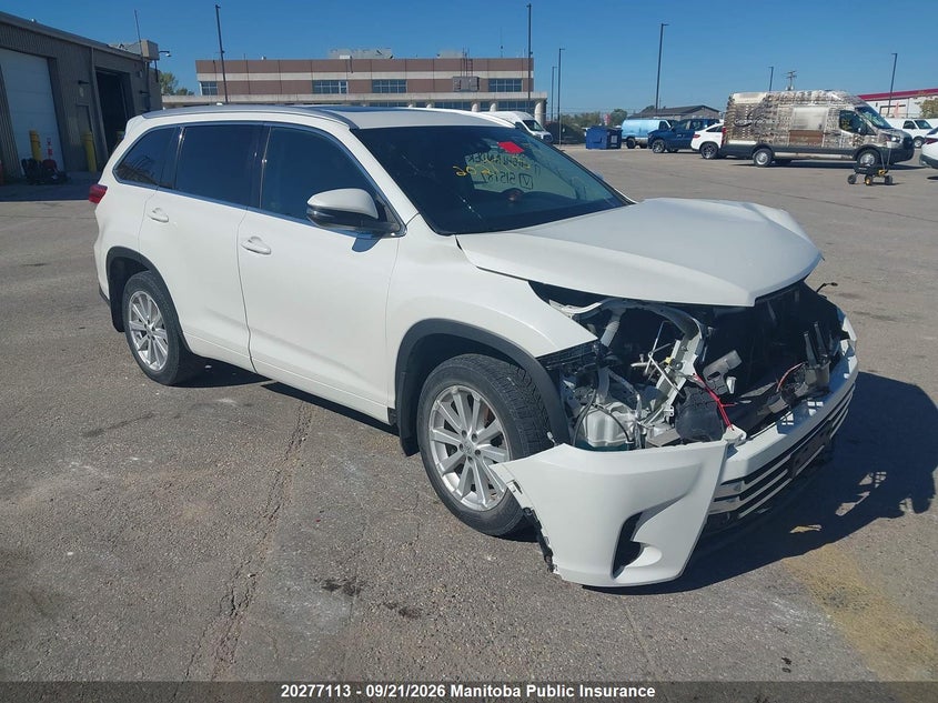 Vin: 5tdjzrfh1hs515187, lot: 10288097, toyota highlander xle v6 2017 img_1
