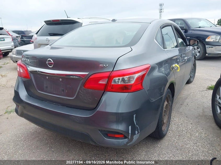Vin: 3n1ab7ap8hy345817, lot: 10288178, nissan sentra 1.8 sv 20174