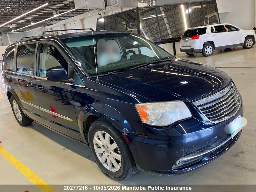 Vin: 2c4rc1bg9dr785211, lot: 10288200, chrysler town & country touring 2013 img_1