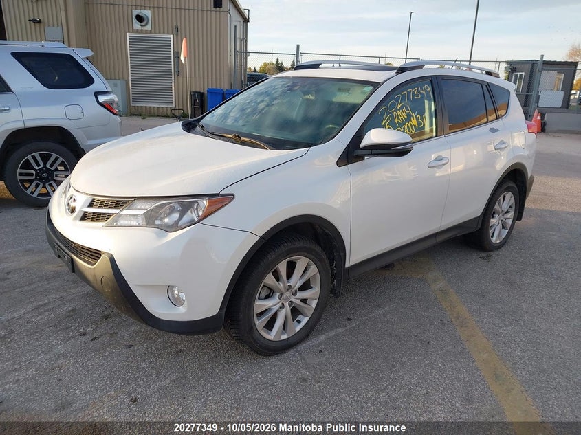 Vin: 2t3dfrev6fw300431, lot: 10288333, toyota rav4 limited 20152