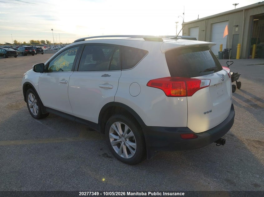 Vin: 2t3dfrev6fw300431, lot: 10288333, toyota rav4 limited 20153
