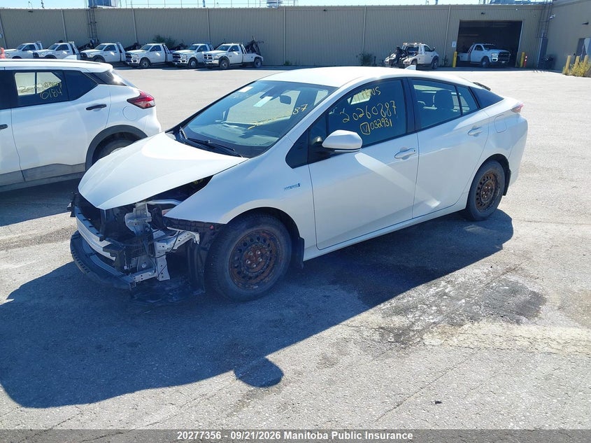 Vin: jtdkbrfu2h3032931, lot: 10288340, toyota prius 20172