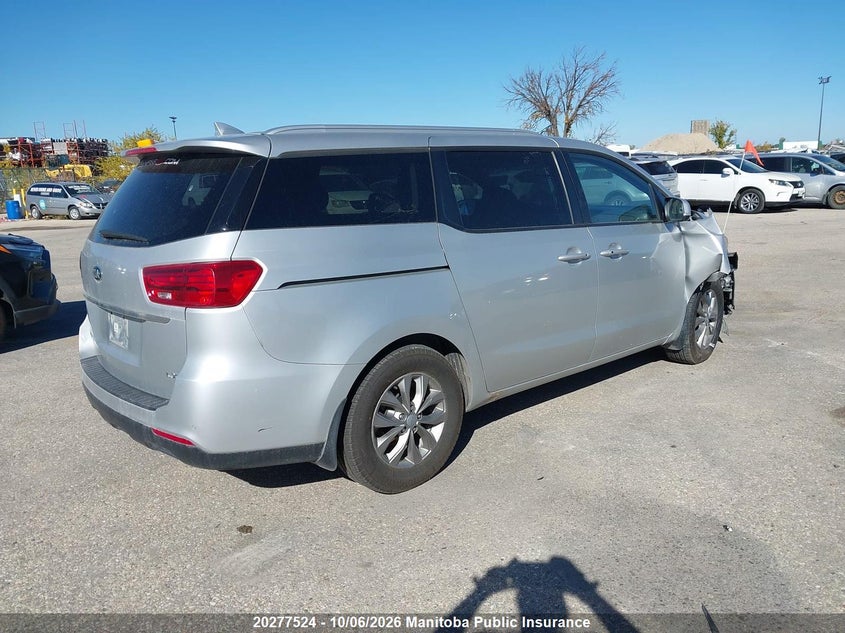 Vin: kndmb5c13k6467720, lot: 10288508, kia sedona lx 20194