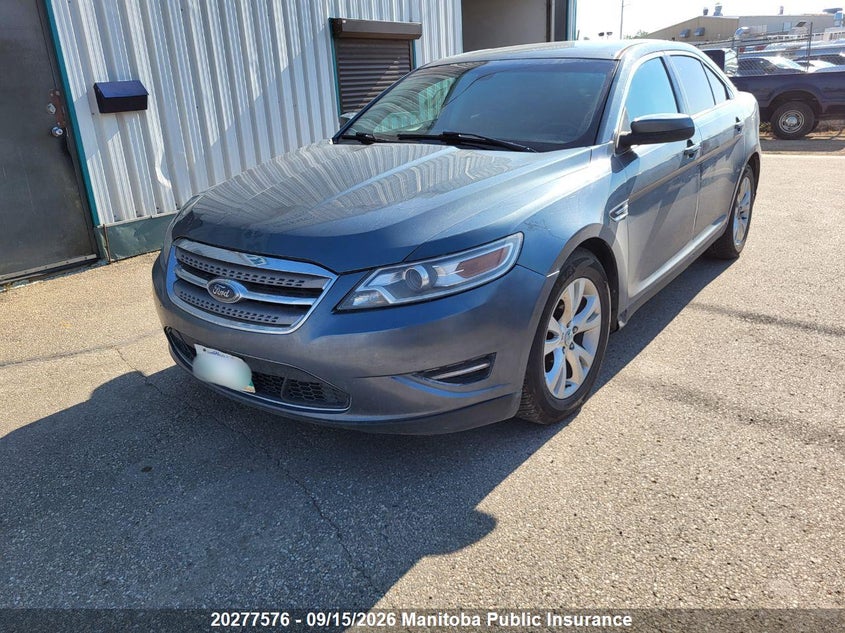 Vin: 1fahp2ew6ag107639, lot: 10288560, ford taurus sel 20102
