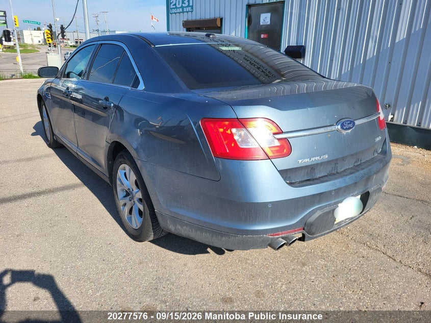Vin: 1fahp2ew6ag107639, lot: 10288560, ford taurus sel 20104