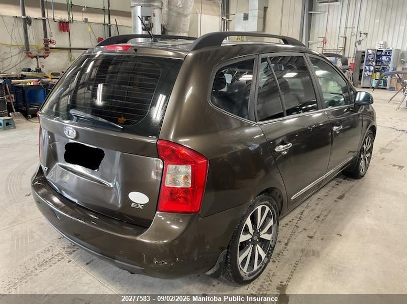 Vin: knahh8c88a7308776, lot: 10288567, kia rondo ex 20104