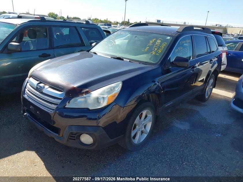 Vin: 4s4brgbc7d3210240, lot: 10288571, subaru outback 2.5i 20132