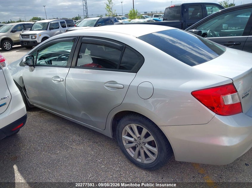 Vin: 2hgfb2e52ch002662, lot: 10288577, honda civic ex 20123