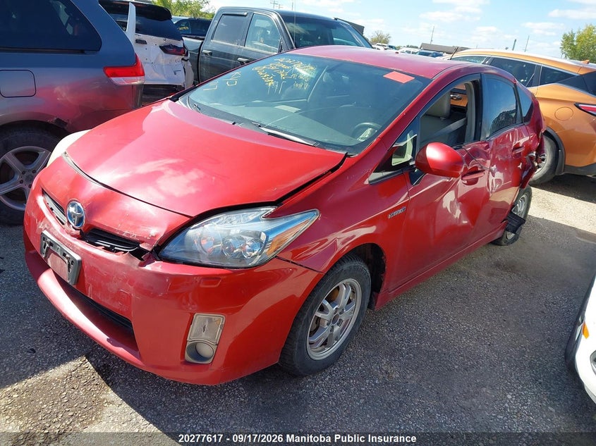 Vin: jtdkn3du5a0024384, lot: 10288601, toyota prius 20102