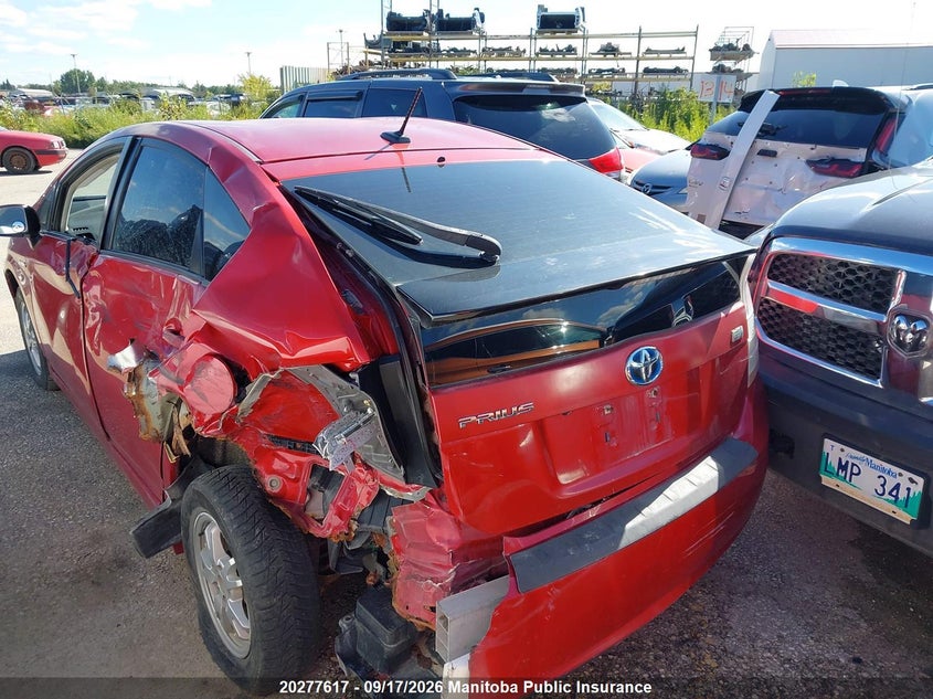 Vin: jtdkn3du5a0024384, lot: 10288601, toyota prius 20103