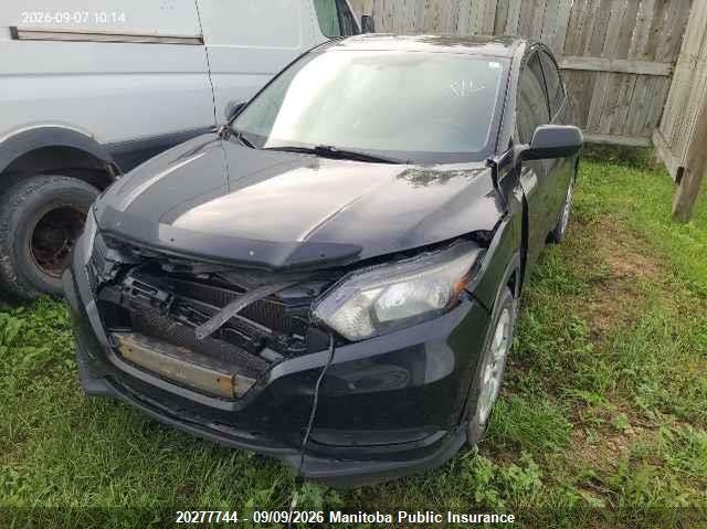 Vin: 3czru6h31gm102437, lot: 10288728, honda hr-v lx 20162