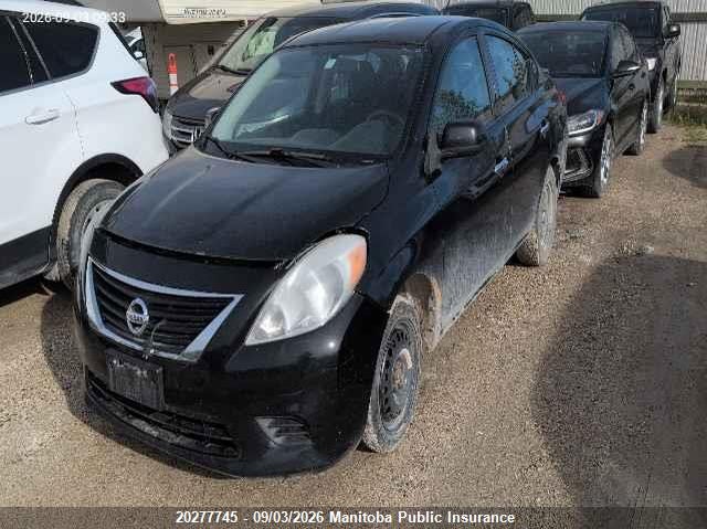 Vin: 3n1cn7ap6el841238, lot: 10288729, nissan versa 1.6 sv 20142
