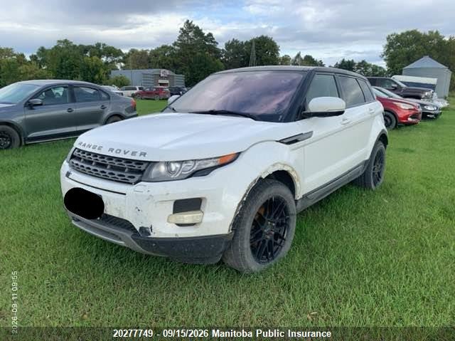 Vin: salvr2bg0ch692373, lot: 10288733, land rover range rover evoque 20122
