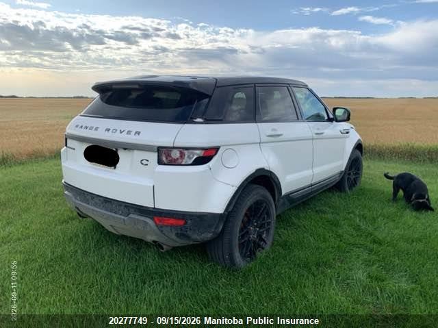 Vin: salvr2bg0ch692373, lot: 10288733, land rover range rover evoque 20124