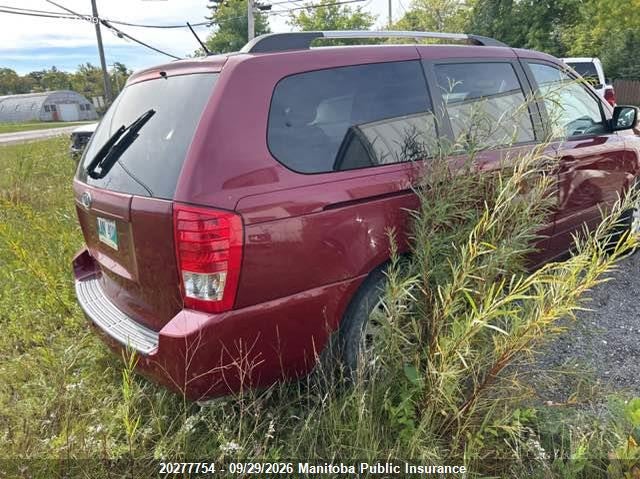 Vin: kndmg4c79c6500964, lot: 10288738, kia sedona lx 20124