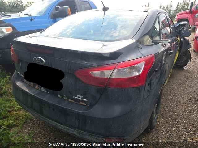 Vin: 1fadp3f25el151631, lot: 10288739, ford focus se 20144