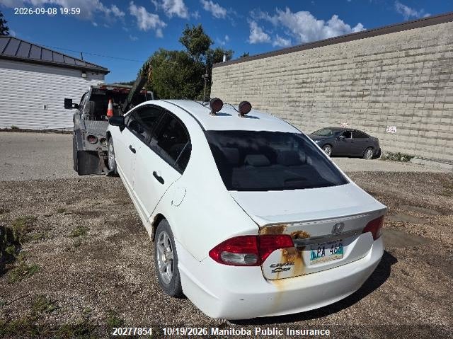 Vin: 2hgfa1f26ah025716, lot: 10288838, honda civic dx 20103