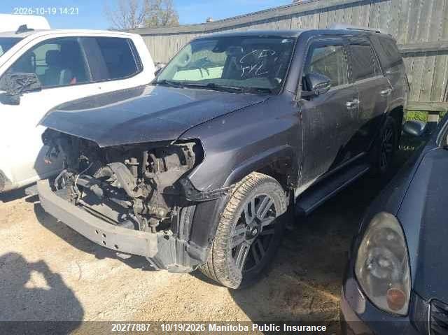 Vin: jtebu5jr2l5835625, lot: 10288871, toyota 4runner v6 20202