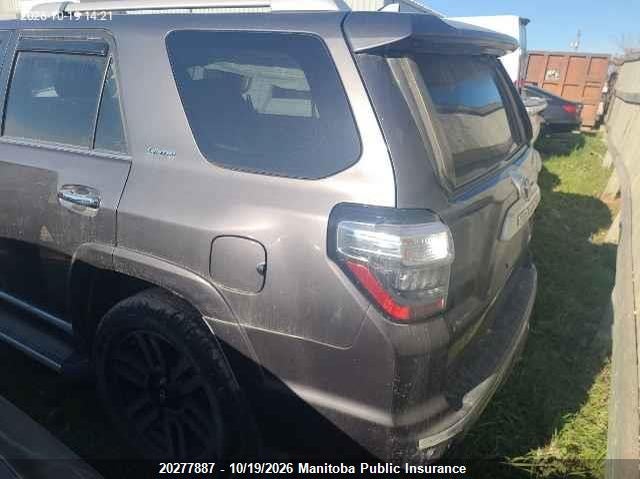 Vin: jtebu5jr2l5835625, lot: 10288871, toyota 4runner v6 20203