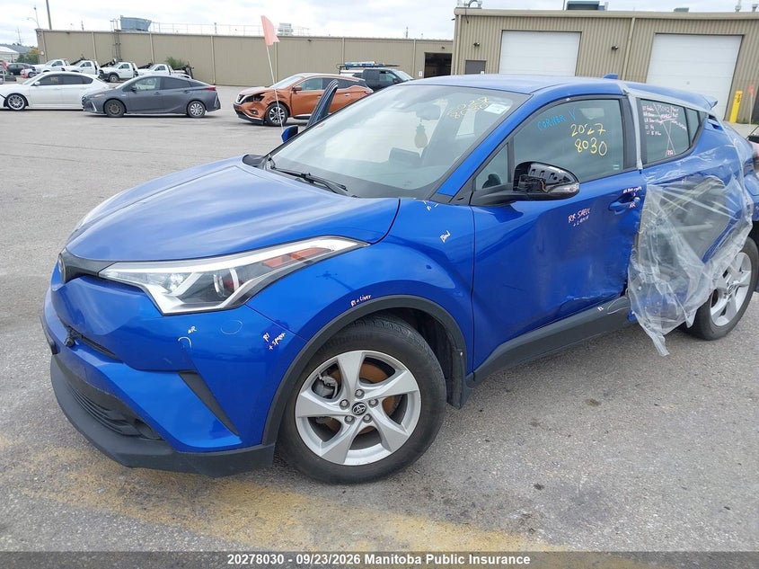 2019 Toyota C-HR, Лівий бік, IAAI, VIN NMTKHMBX8KR074865 — фото 2