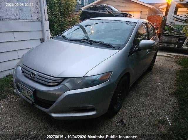 Vin: jhmze2h7xas801786, lot: 10289019, honda insight ex 20104