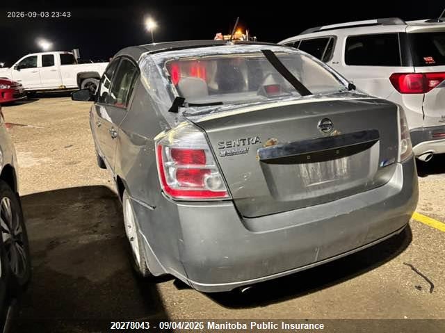 Vin: 3n1ab6ap9al695423, lot: 10289027, nissan sentra 2.0 s 20103