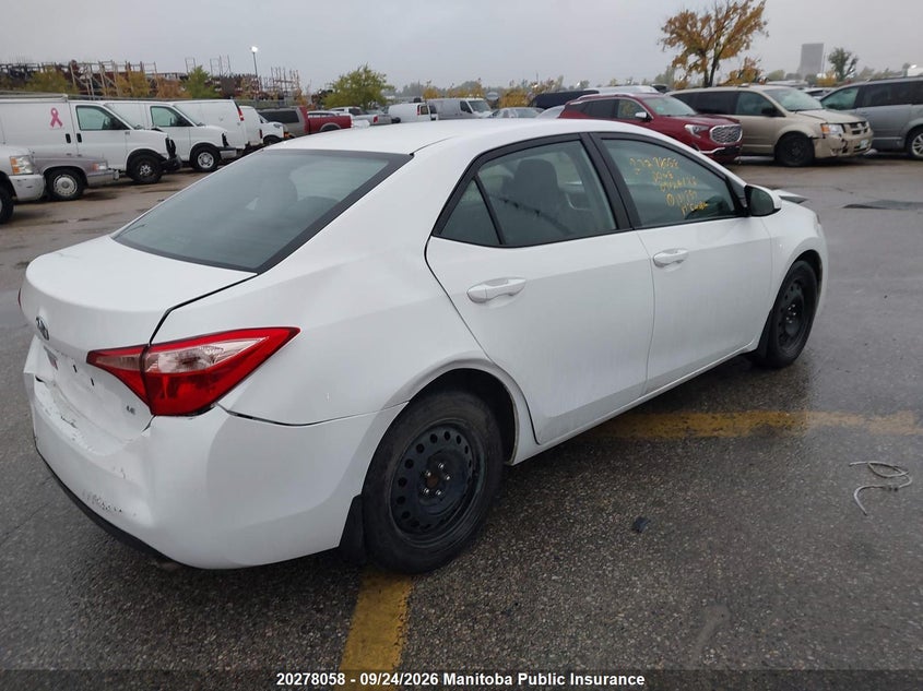 Vin: 2t1burhe9kc131857, lot: 10289042, toyota corolla le 20194