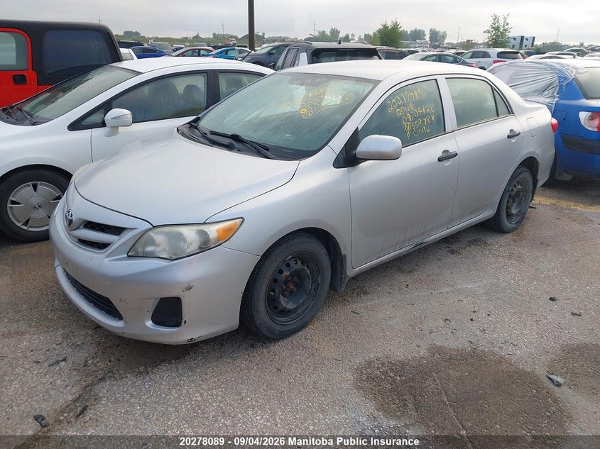 2011 TOYOTA COROLLA SEDAN GAS
