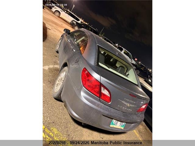 Vin: 1c3cc5fv7an171941, lot: 10289082, chrysler sebring limited 20102