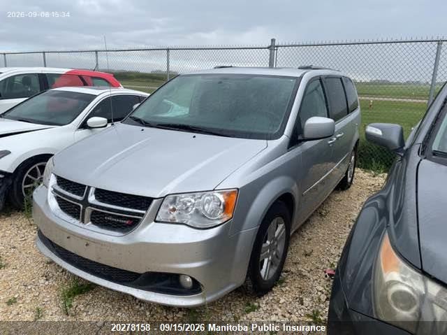 Vin: 2d4rn5dg9br701371, lot: 10289142, dodge grand caravan crew 20112