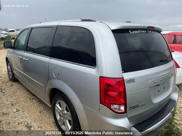 Vin: 2d4rn5dg9br701371, lot: 10289142, dodge grand caravan crew 20113