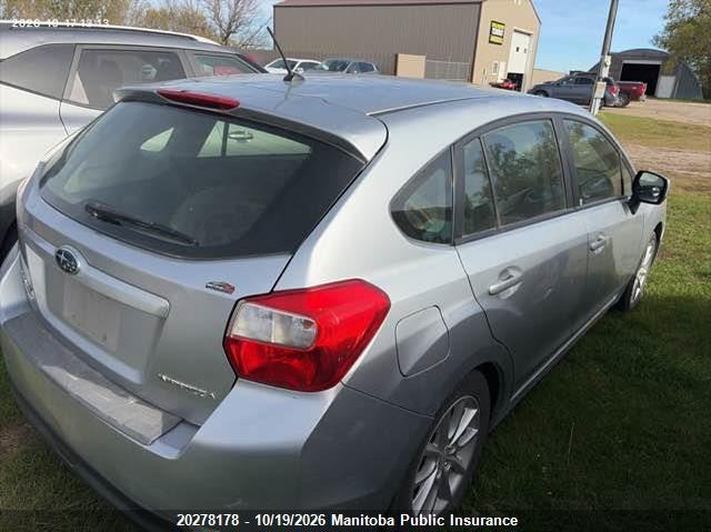 Vin: jf1gpac67cg230359, lot: 10289162, subaru impreza 2.0i 20124