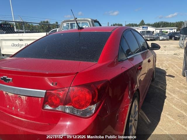 Vin: 1g1pf5sb0d7233777, lot: 10289166, chevrolet cruze lt turbo 20134