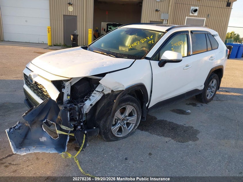 Vin: 2t3rwrfv1pw167728, lot: 10289220, toyota rav4 xle hybrid 20232