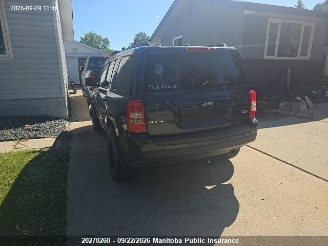 Vin: 1c4njrab5ed658579, lot: 10289244, jeep patriot sport 20143