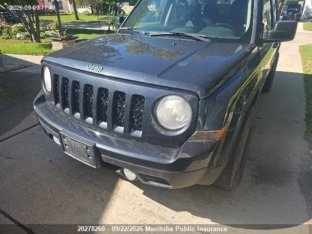 Vin: 1c4njrab5ed658579, lot: 10289244, jeep patriot sport 20144