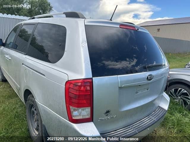 Vin: kndmg4c7xe6539985, lot: 10289264, kia sedona lx 20143