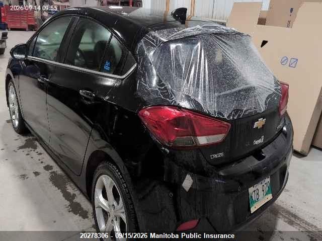 Vin: 3g1bf6sm4ks617111, lot: 10289290, chevrolet cruze premier 20193