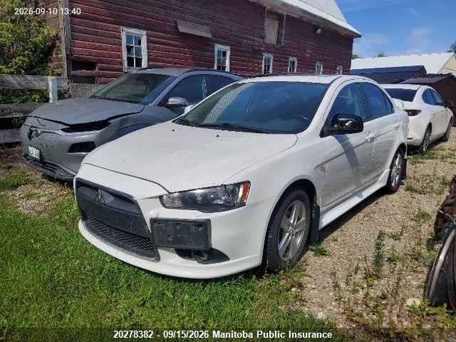 Vin: ja32v2fw3eu603234, lot: 10289366, mitsubishi lancer gt 20142