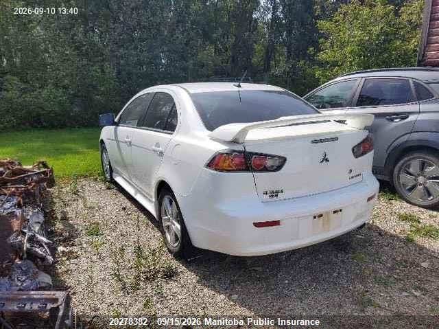 Vin: ja32v2fw3eu603234, lot: 10289366, mitsubishi lancer gt 20143