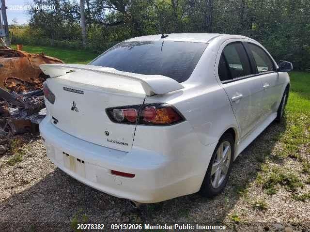 Vin: ja32v2fw3eu603234, lot: 10289366, mitsubishi lancer gt 20144
