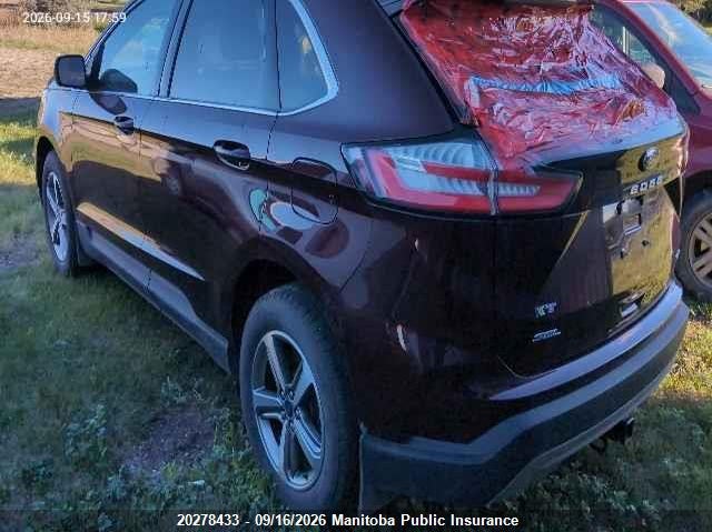 Vin: 2fmpk4j98nba57996, lot: 10289417, ford edge sel 20223