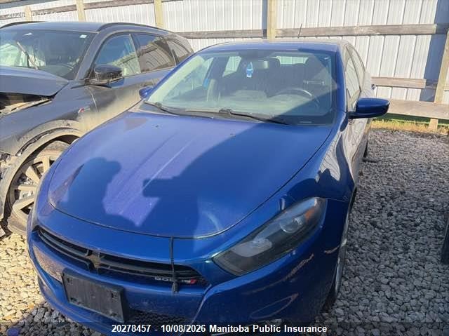 Vin: 1c3cdfbaxdd291054, lot: 10289441, dodge dart sxt 20133