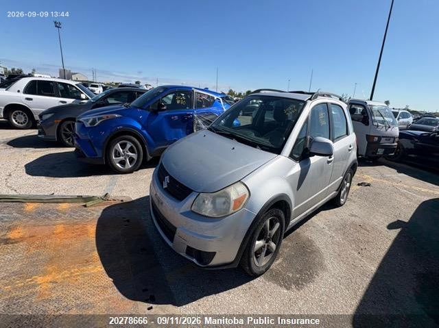 2009 Suzuki SX4, Front, IAAI, VIN JS2YB413796202427 — photo 2