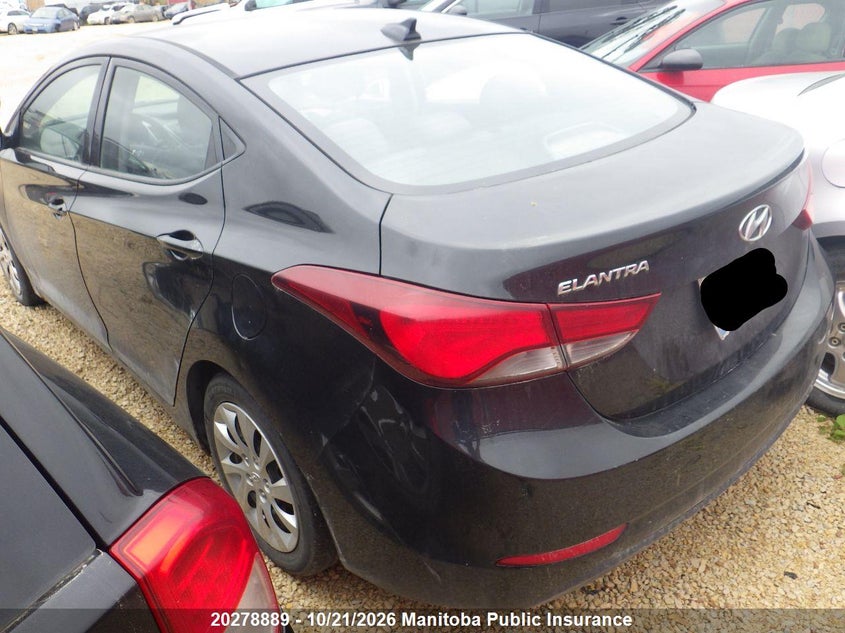 Vin: 5npdh4ae2gh704192, lot: 10289873, hyundai elantra 20164